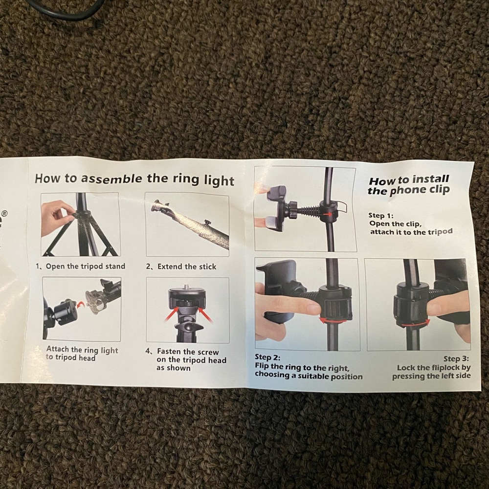 Ring light stand - Picture 4 of 5